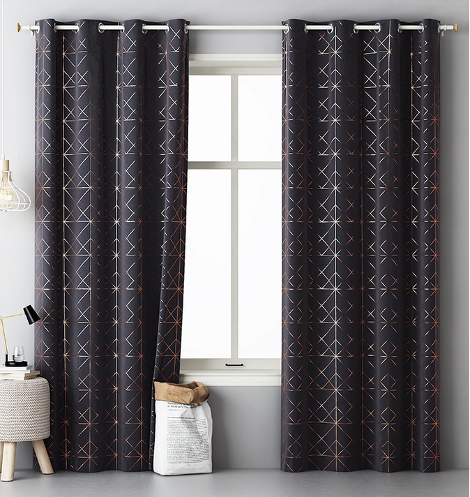 

Дизайнерская портьера Glammy Room99 140 х 250 см (Z/Р/Glammy) DARK GREY