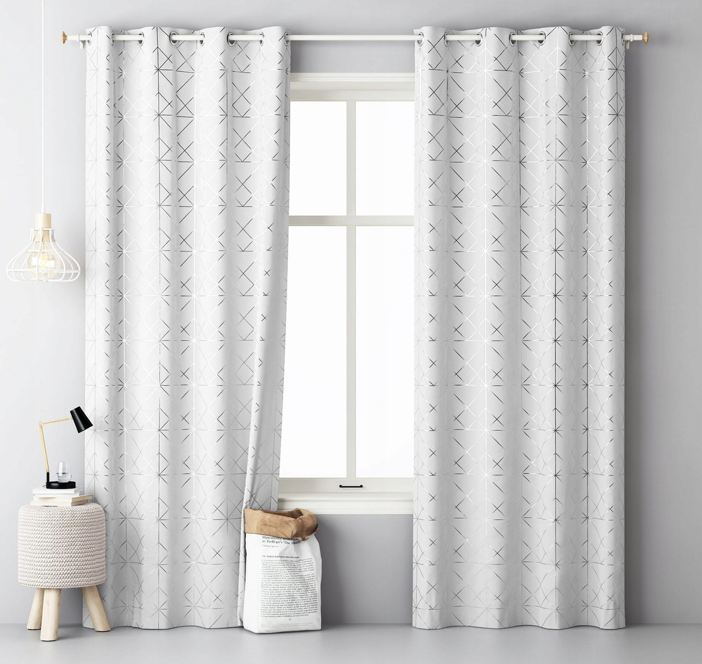

Дизайнерская портьера Glammy Room99 140 х 250 см (Z/Р/Glammy) White