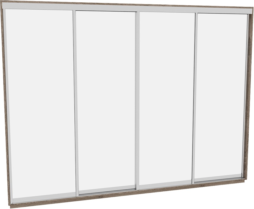 

Шкаф-купе ДОМ В376 Дуб сонома трюфель Зеркало 370x60x240