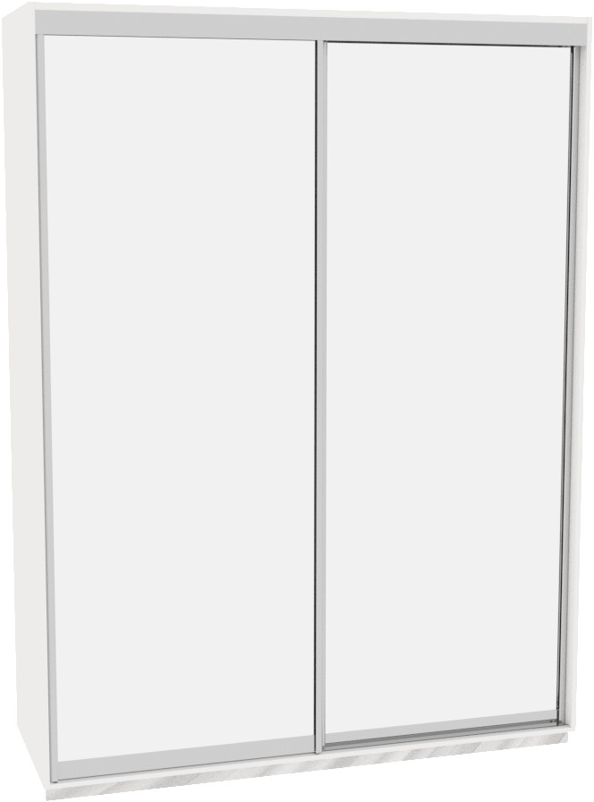 

Шкаф-купе ДОМ В176 Белый Зеркало 170x60x240