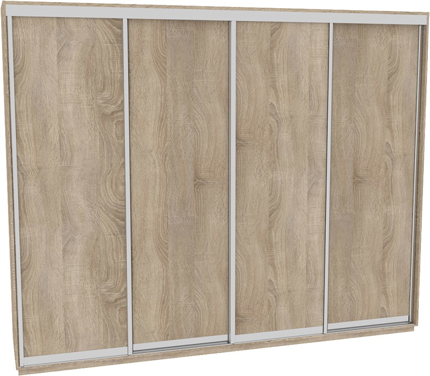 

Шкаф-купе ДОМ В336 Дуб сонома ДСП 330x60x240