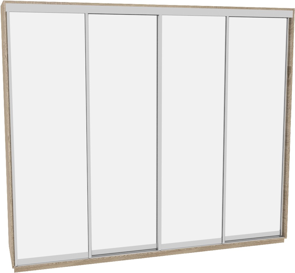 

Шкаф-купе ДОМ В316 Дуб сонома Зеркало 310x60x240