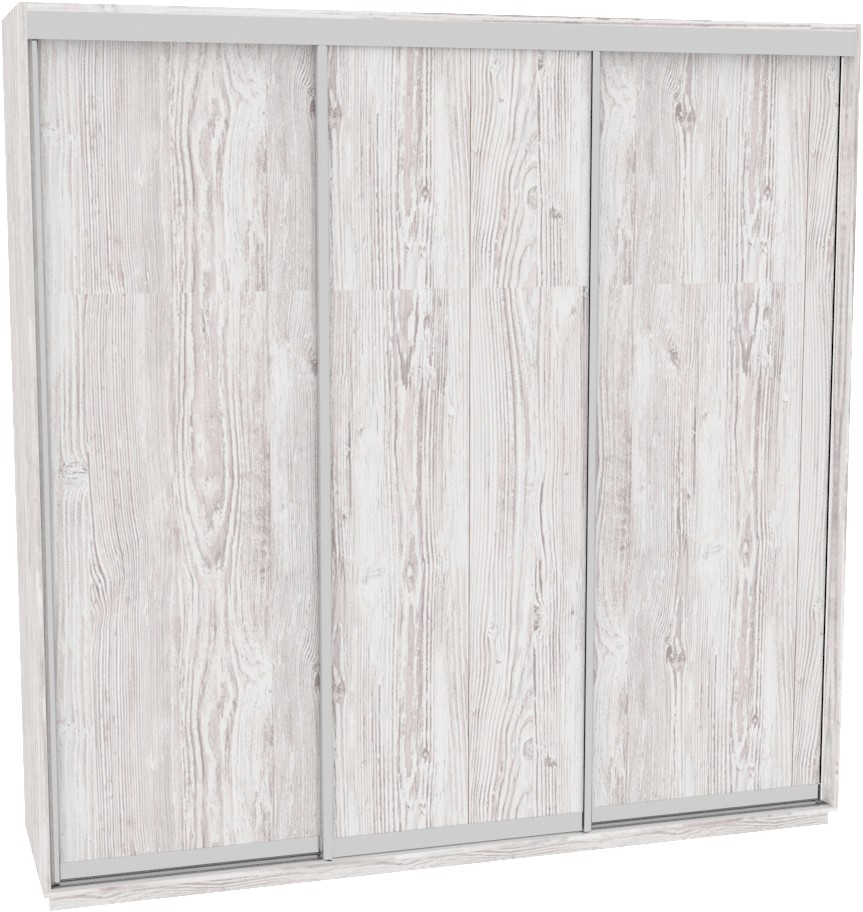 

Шкаф-купе ДОМ ВН256 Аляска ДСП 250x60x240