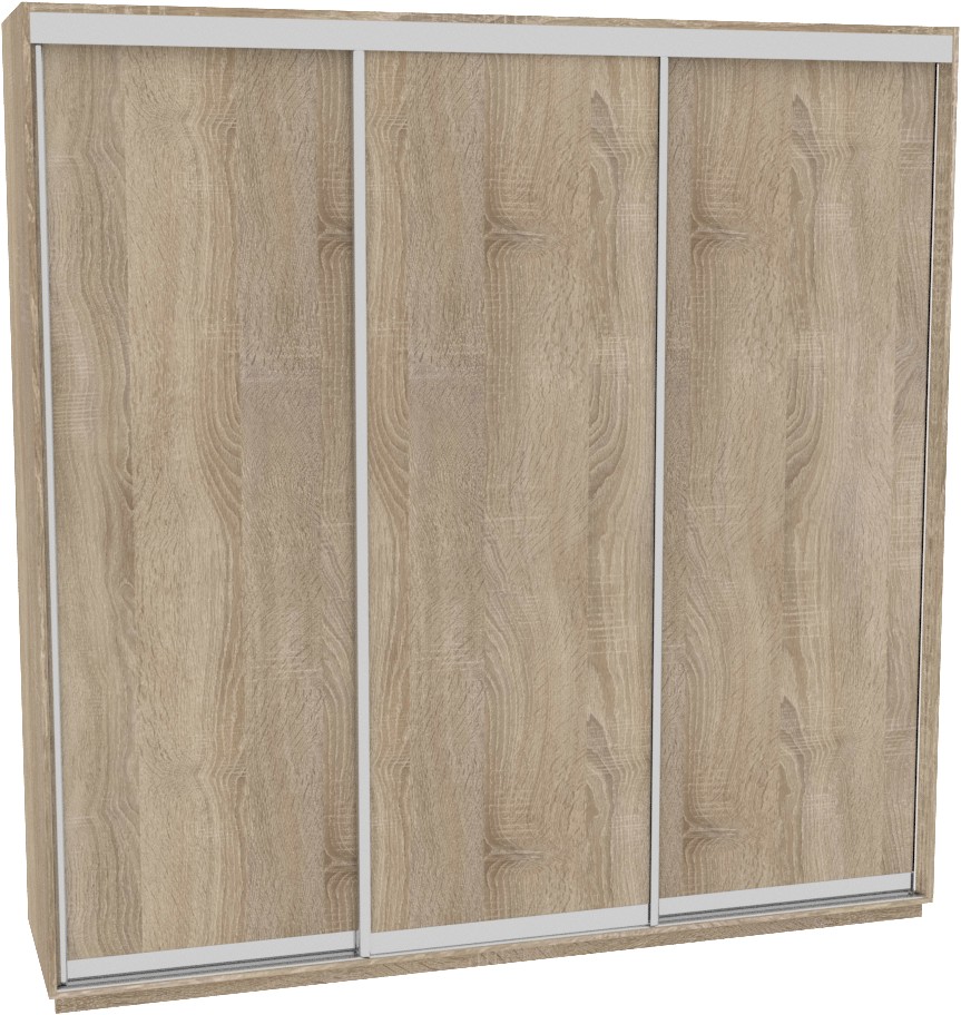 

Шкаф-купе ДОМ ВН256 Дуб сонома ДСП 250x60x240