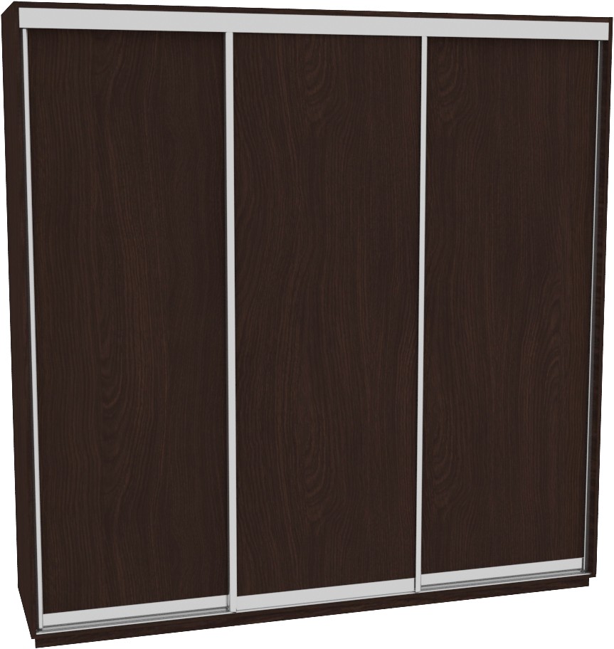 

Шкаф-купе ДОМ ВН256 Венге ДСП 250x60x240