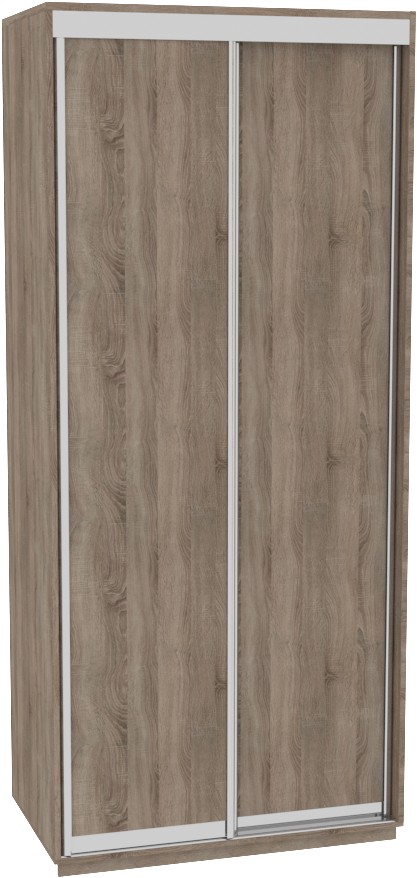 

Шкаф-купе ДОМ В106 Дуб сонома трюфель ДСП 100x60x240