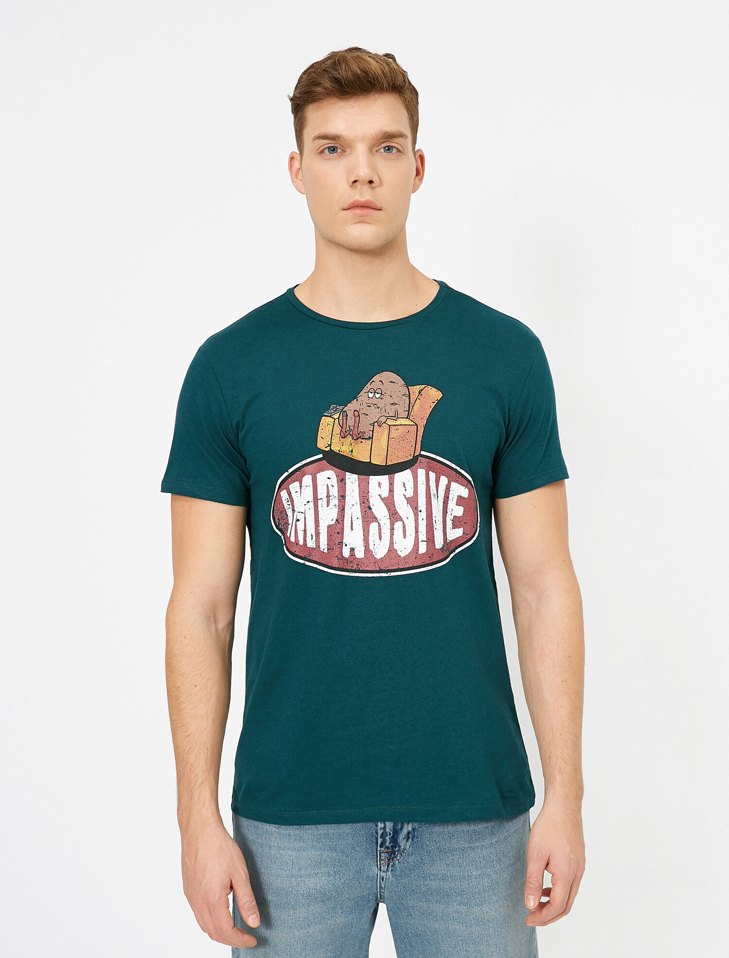 

Футболка Koton 0YAM11138CK-177 S Pistachio