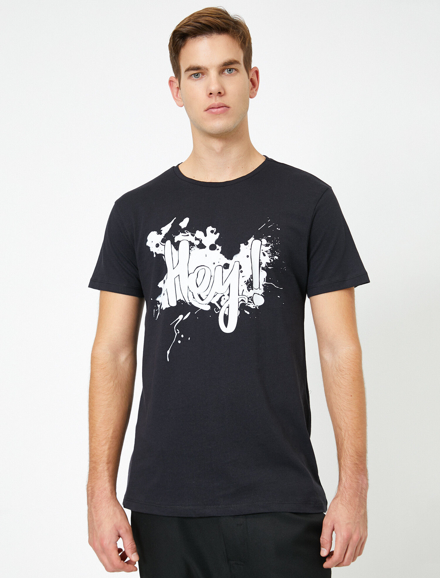 

Футболка Koton 0YAM11047CK-999 M Black