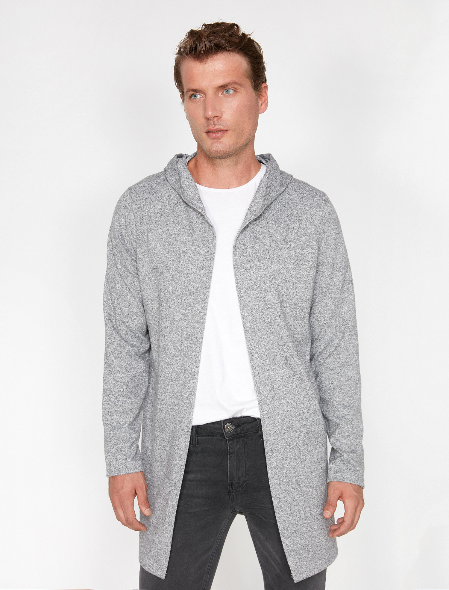 

Кардиган Koton 0KAM81003NK-023 S Grey