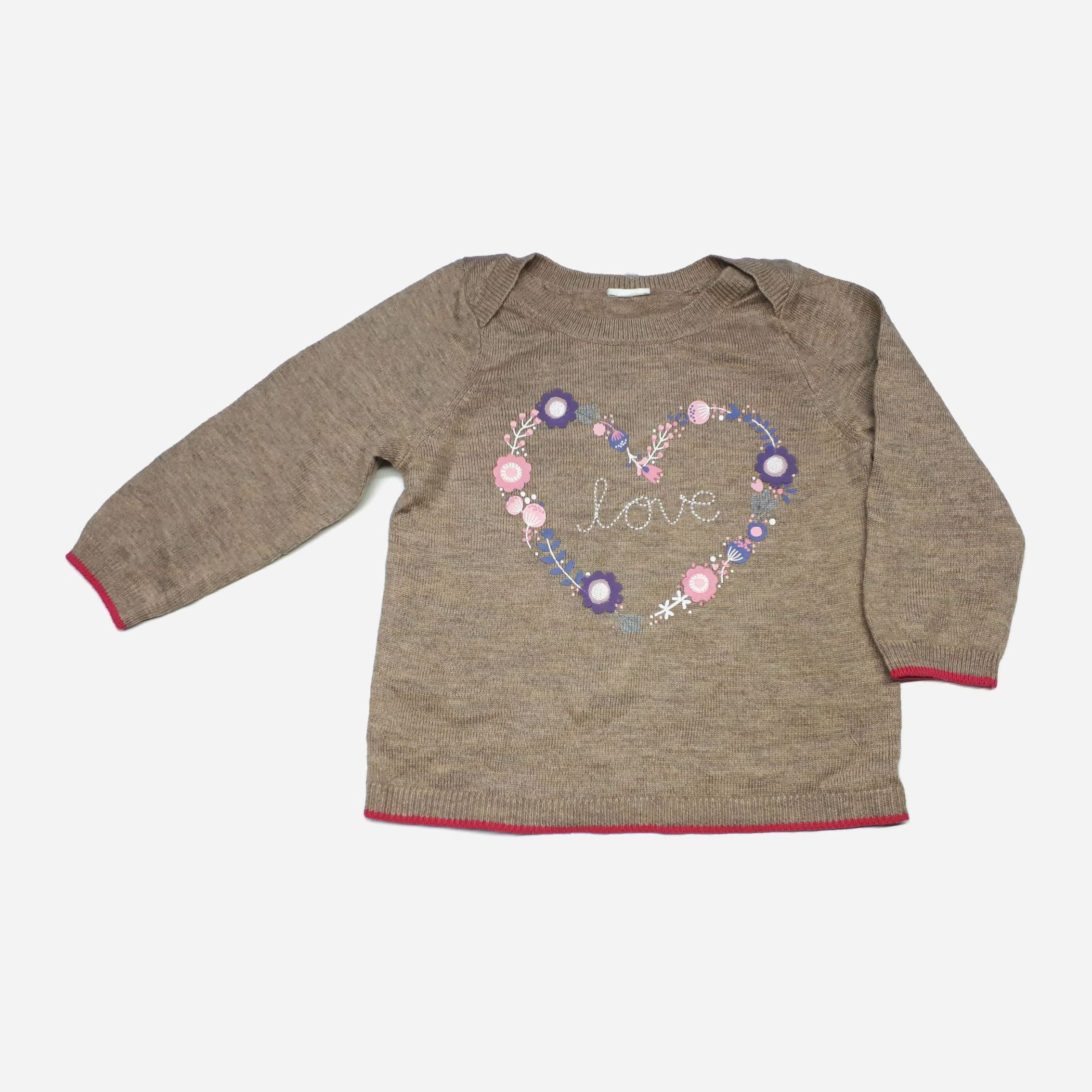

Джемпер H&M 14-3031 62 см Коричневый