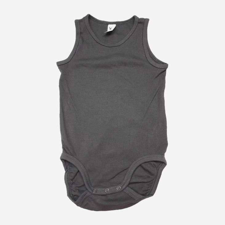 

Боди-майка H&M 348330 80 см Серые (KZ2000001038321)