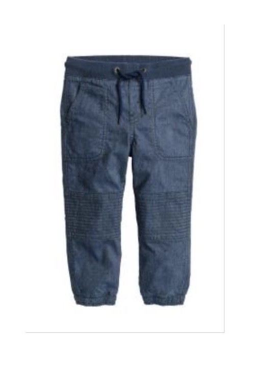 

Джинсы H&M джогеры для мальчика темно-синие 92 см