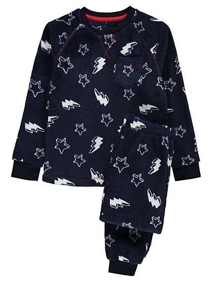 

Пижама George для мальчика микрофлисовая Boys Pyjamas 98 см