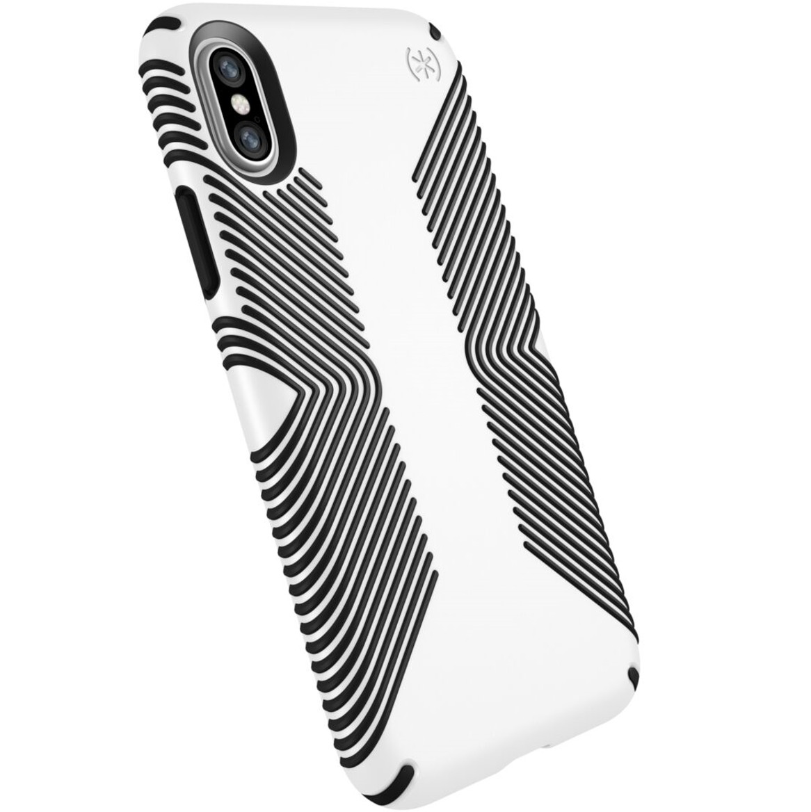 

​Противоударный чехол бампер Speck Presidio Grip Apple Iphone X/Xs white/black