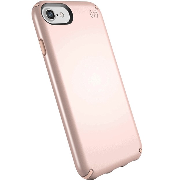 

​Противоударный чехол бампер Speck Presidio Metallic Apple Iphone 6 Iphone 6s Iphone 7 Iphone 8 Iphone SE 2020 rose gold