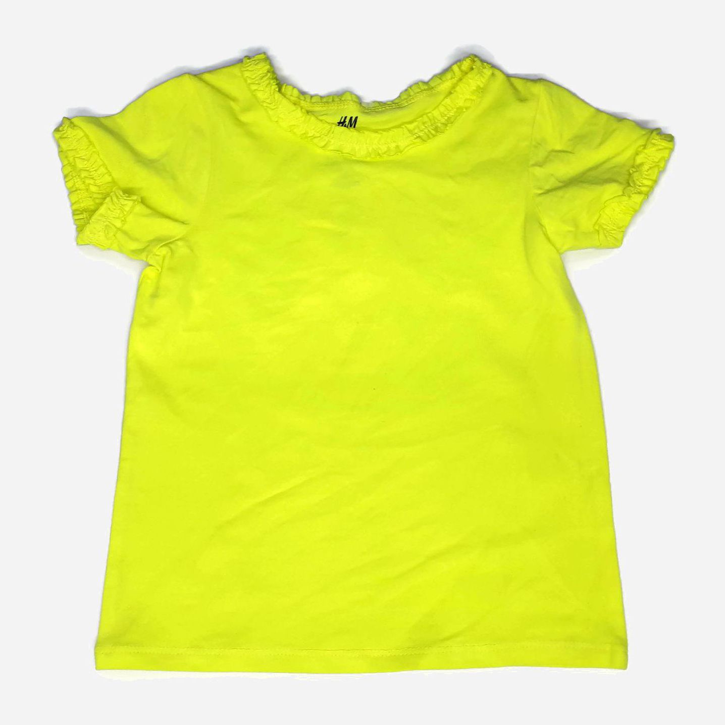 

Футболка H&M 578250 86 см Желтая (KZ2000000446226)