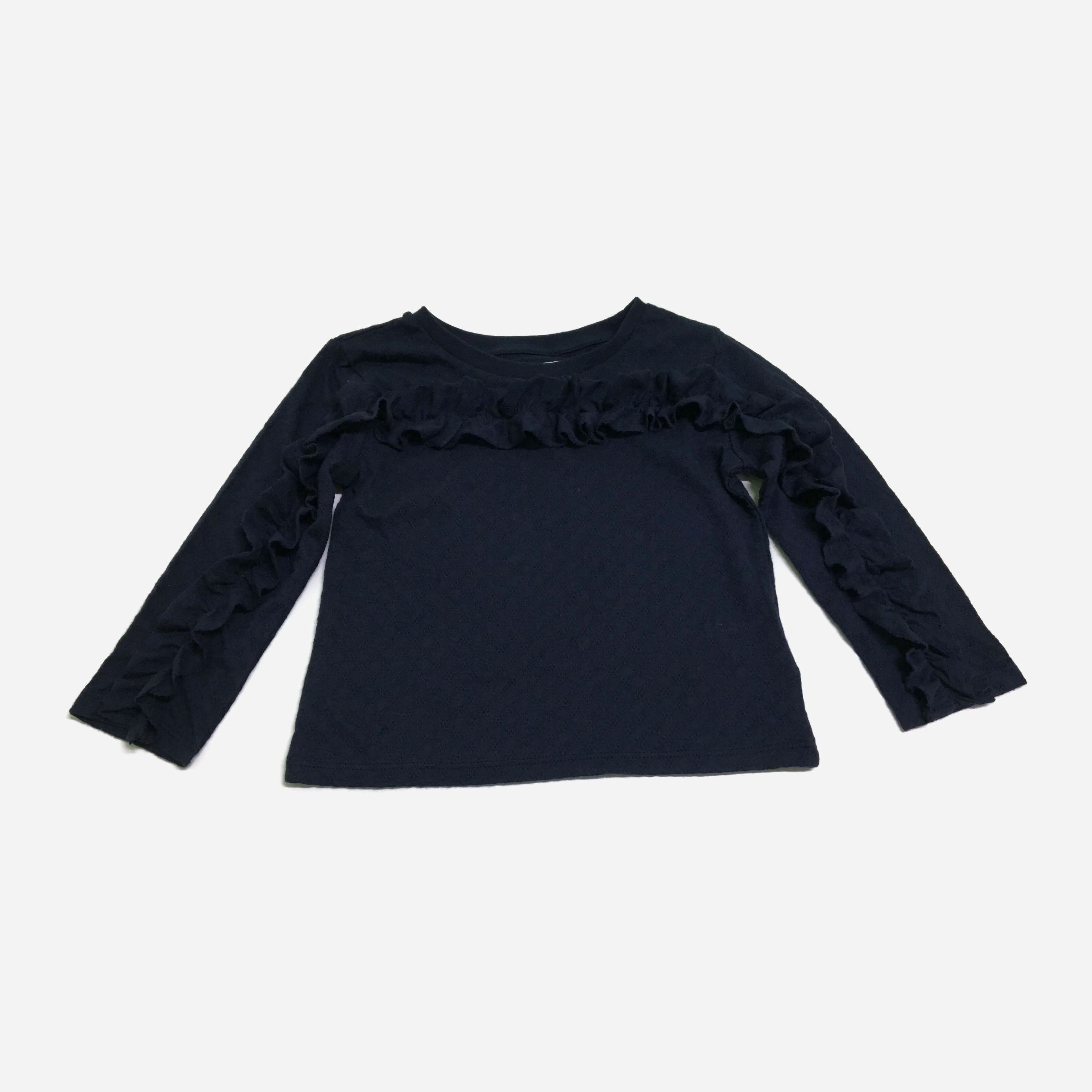 

Футболка с длинными рукавами H&M 646821 92 см Синяя