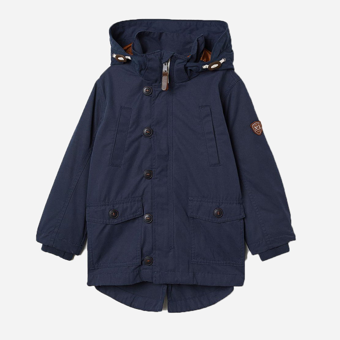 

Демисезонная куртка H&M 625193 104 см Темно-синяя