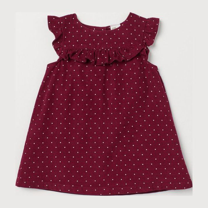 

Платье H&M 749515 86 см Бордовое