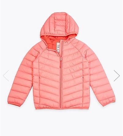 

Куртка M&S для девочки деми розовая 134 см
