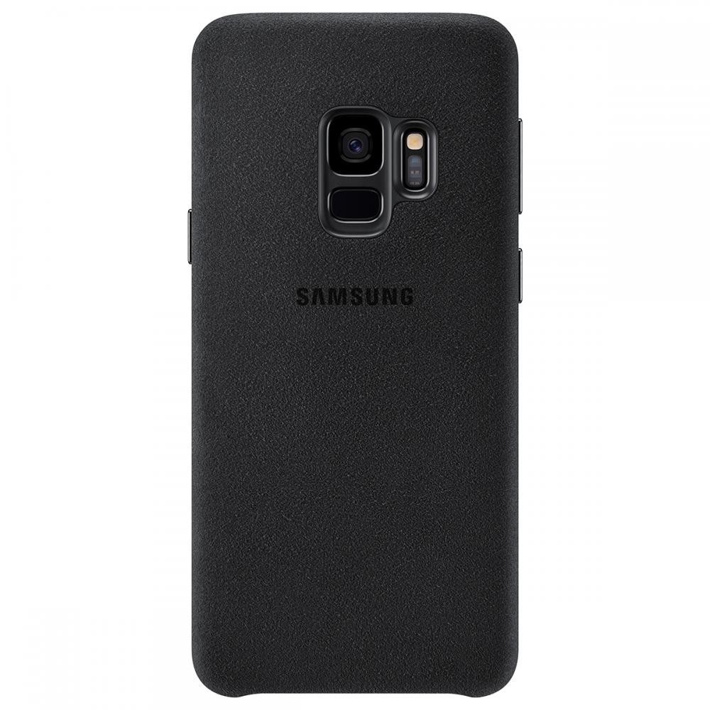 

​Защитный чехол накладка Alcantara Cover Samsung Galaxy S9 EF-XG960 black