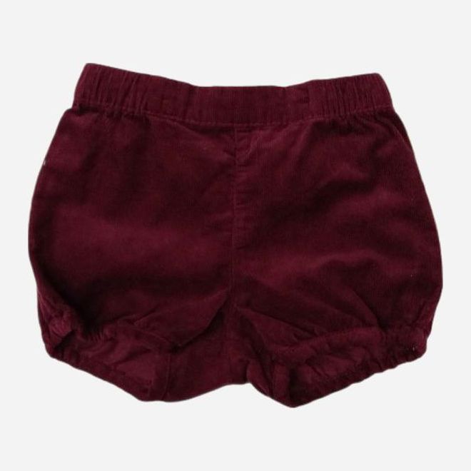 

Шорты H&M 101255 68 см Темно-бордовые