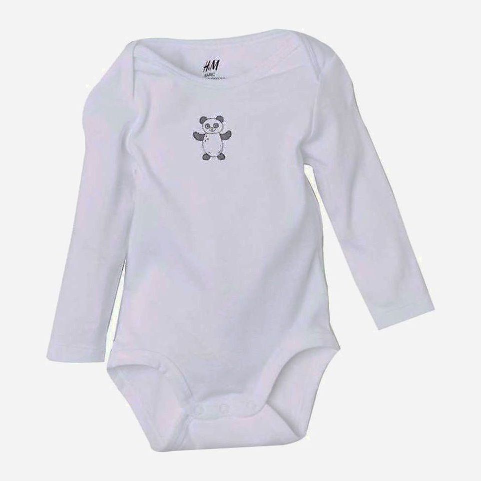 

Боди-футболка H&M 472064 68 см Белая