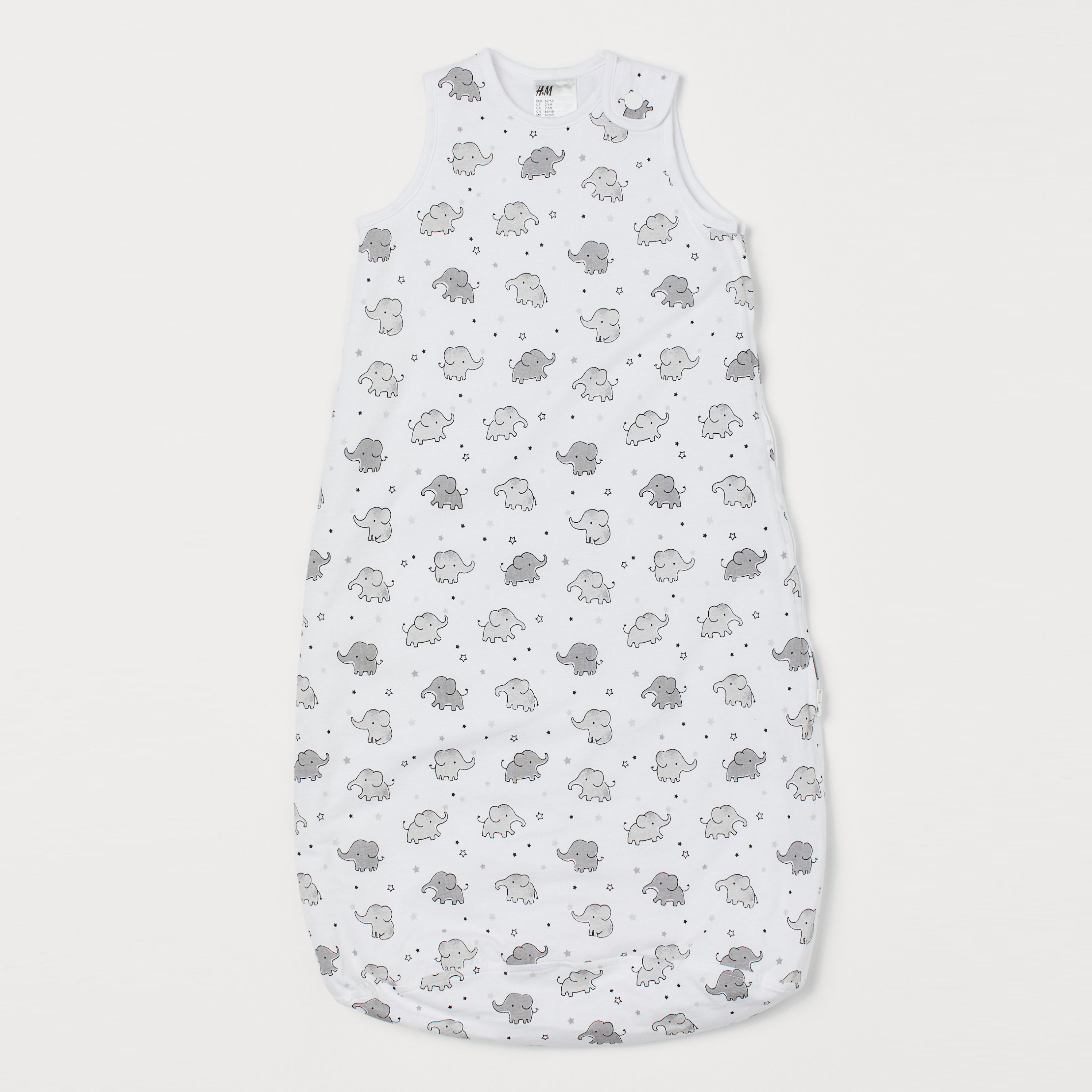 

Спальный мешок H&M 810737 74-80 см Белый
