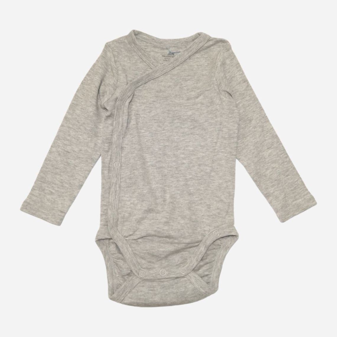 

Боди-распашонка H&M 814306 56 см Серая (KZ2000001042380)