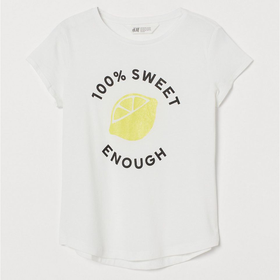 

Футболка H&M 864703 146-152 см Белая