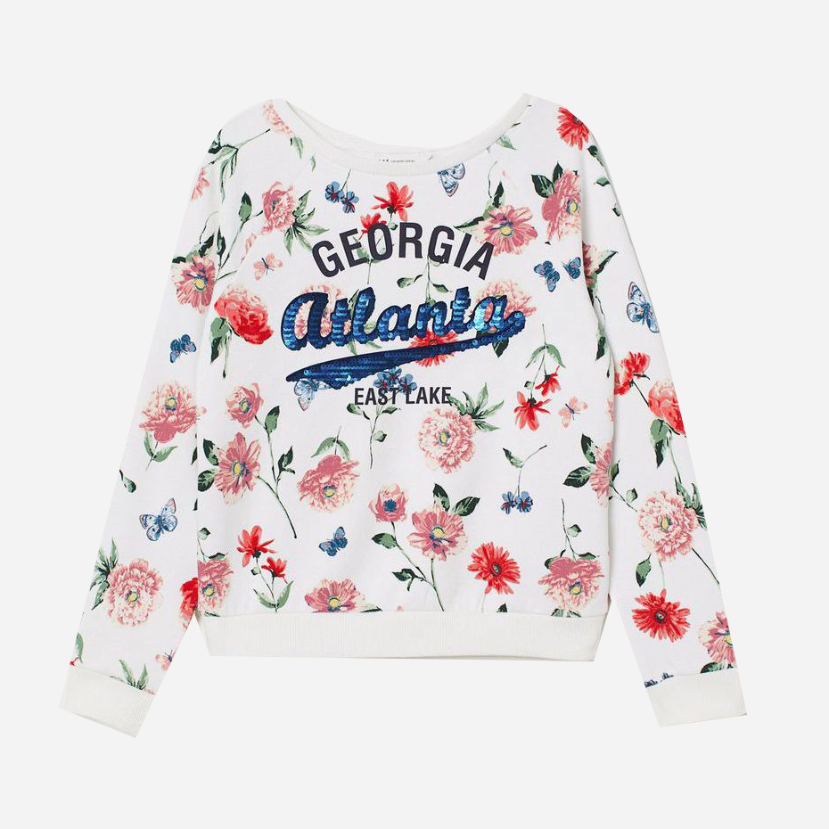 

Свитшот H&M 758261 170 см Белый
