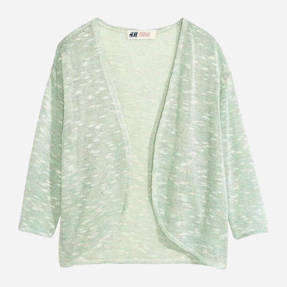

Кардиган H&M 360632 98-104 см Бирюзовый