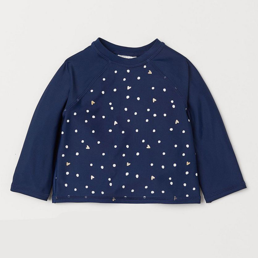 

Футболка с длинными рукавами H&M 737892 74-80 см Синяя