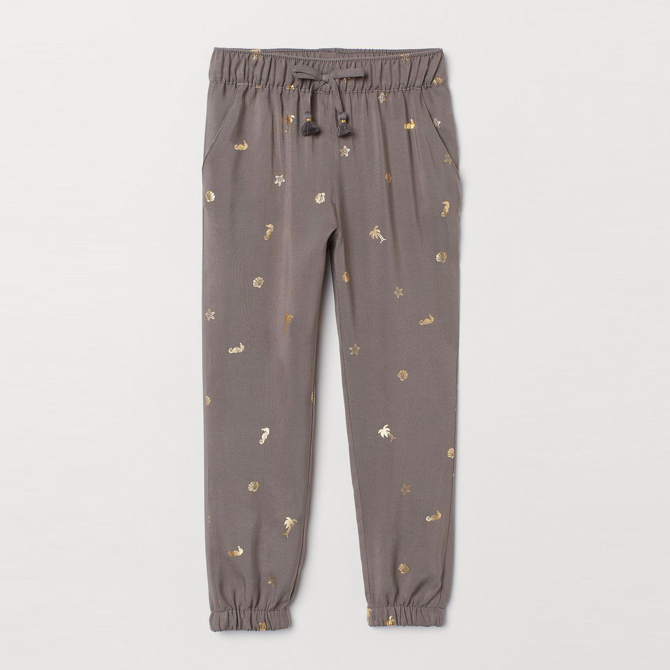 

Брюки H&M 681111 128 см Темно-серые