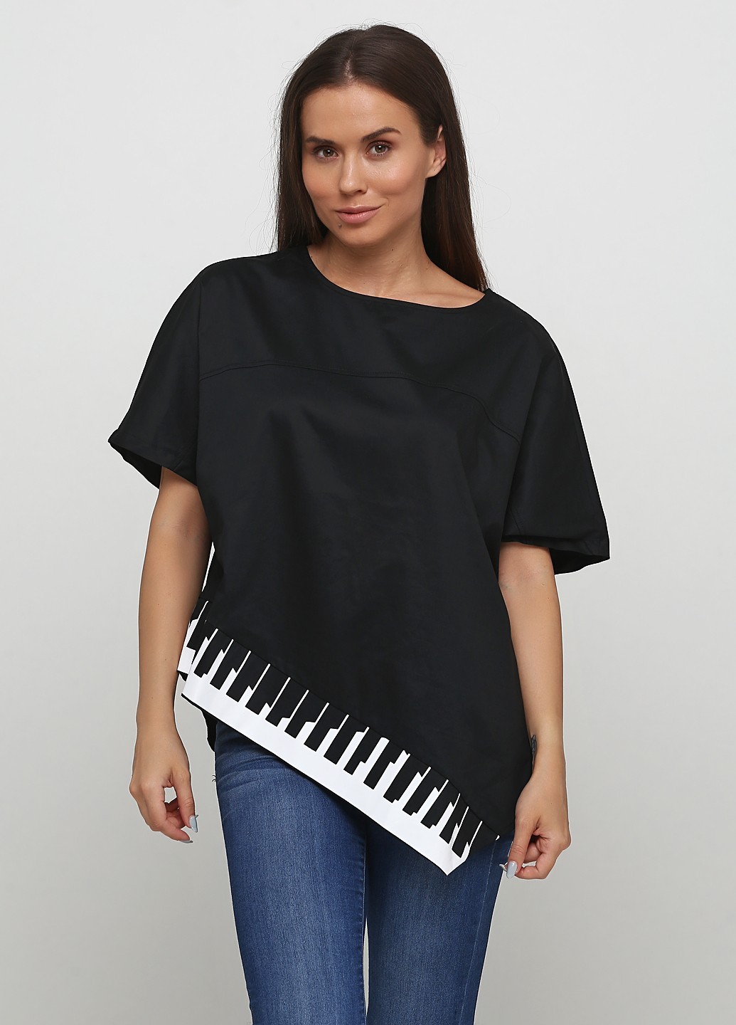 

Блуза Di classe 23-0820 M-L черный