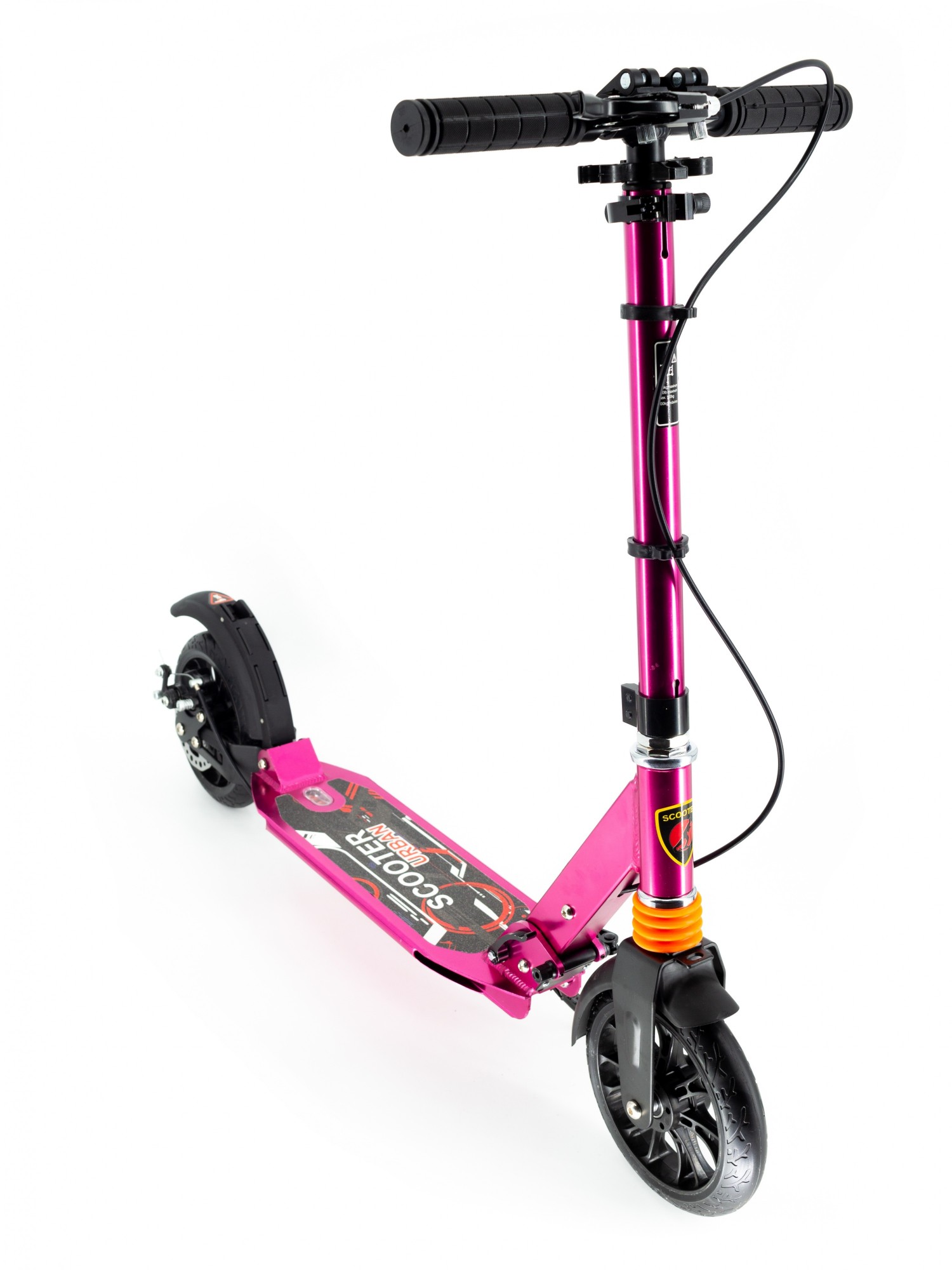 

Самокат Scooter с дисковыми тормозами 117-B2 Фиолетовый