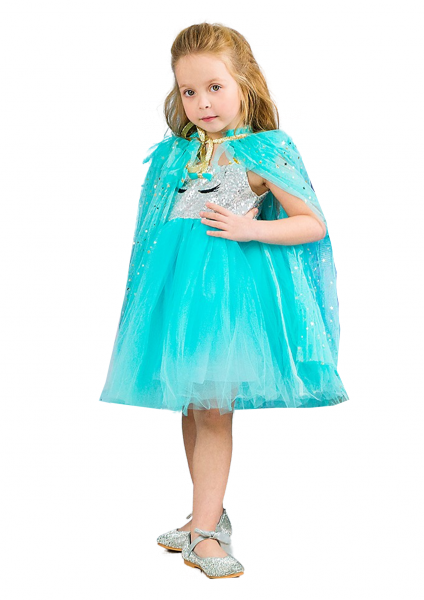 

Детская накидка Феи2 4 года (104 см) 3253-light green мятный цвет
