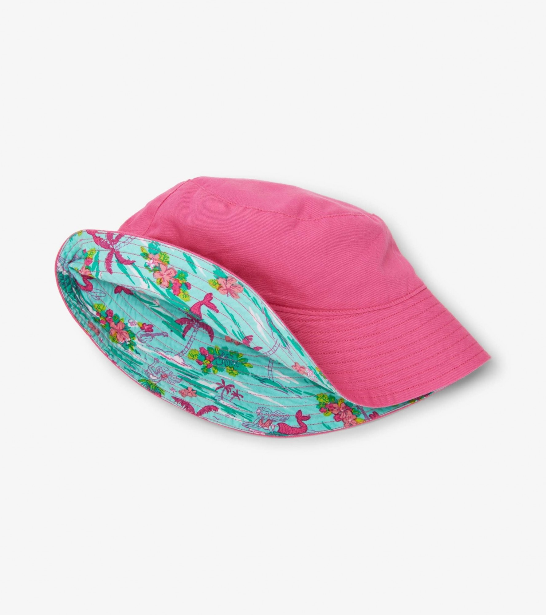 

Панама 2 in 1Tropical Mermaid XS рожева 12m