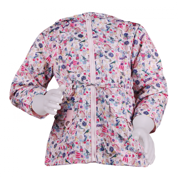 

Детская парка яркого цвета 2 года (87 см) O 10270-different светло розовый цвет