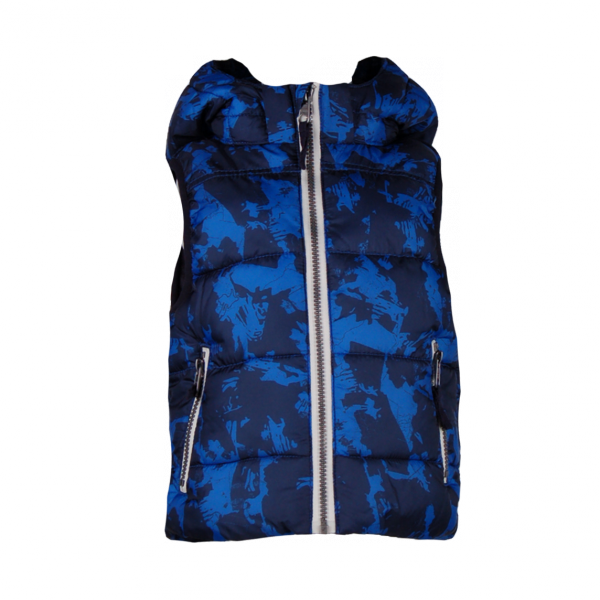

Детский утепленный жилет 3 года (98 см) O 10233-blue черный цвет