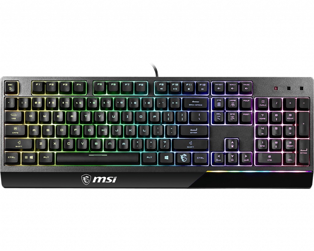 

Клавиатура проводная MSI VIGOR GK30 GAMING KEYBOARD Plunger Switches