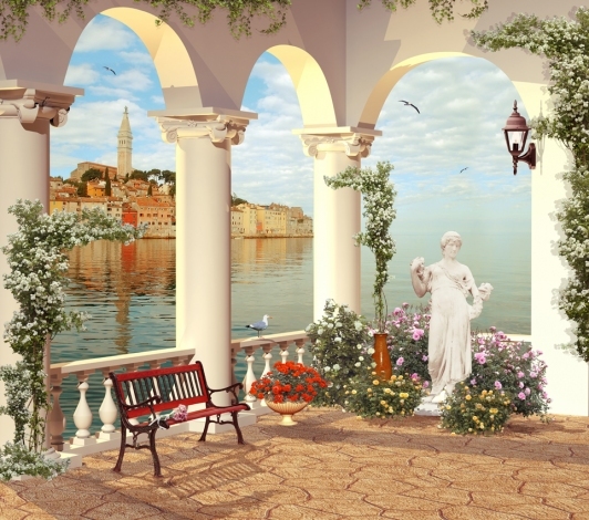 

Фотообои Фрески 'Арка' (4899) , Классик
