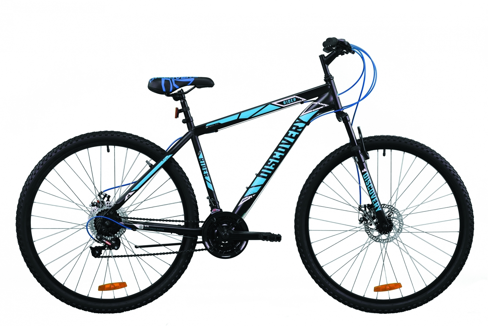 

Велосипед 29" Discovery RIDER DD 19" черно-синий (м) 2020