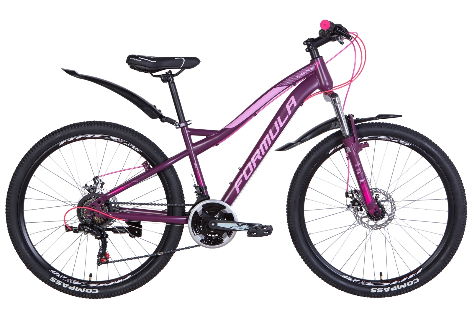 

Велосипед 26" Formula ELECTRA DD сливовый (м) 2021