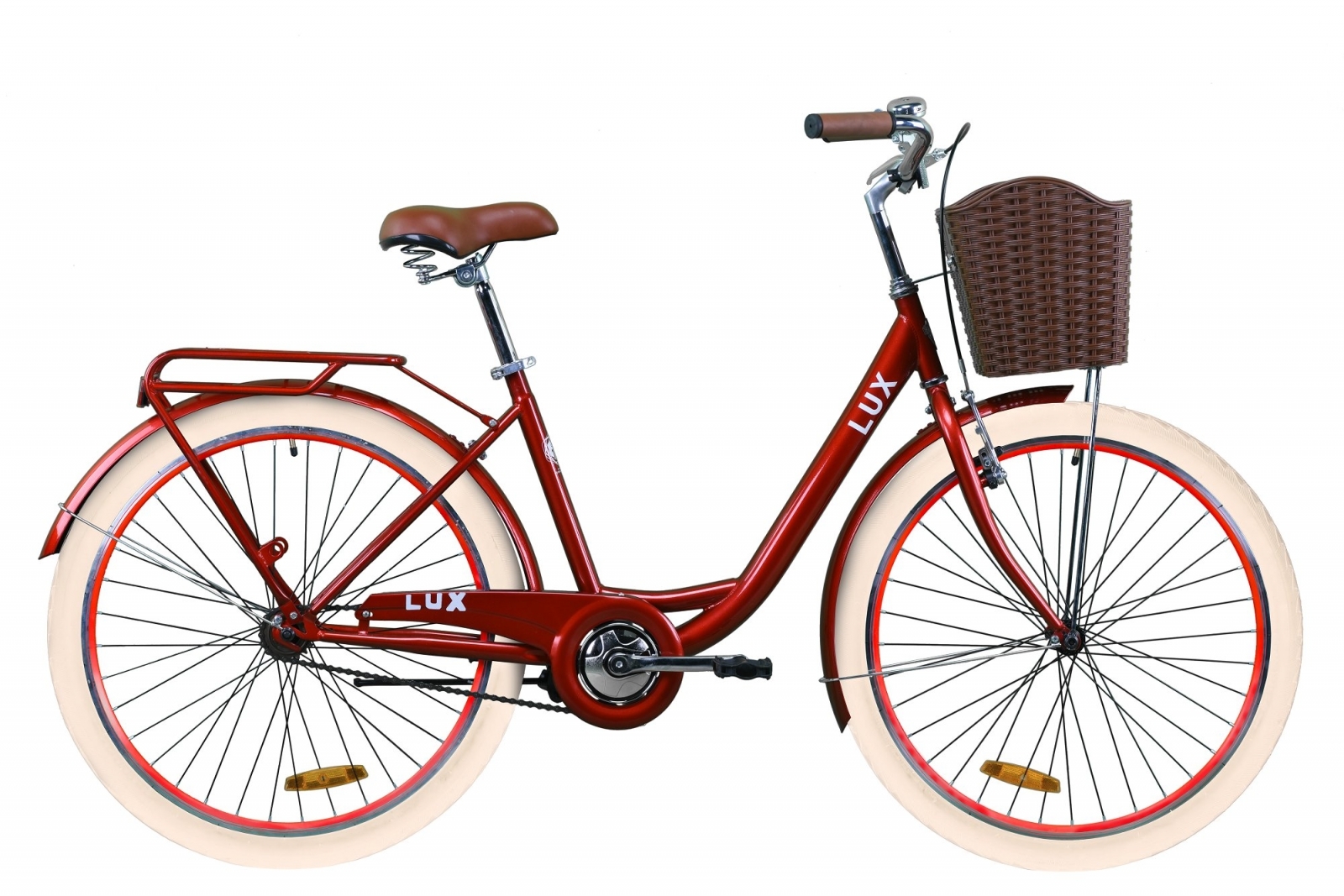 

Велосипед 26" Dorozhnik LUX 17" рубиновый 2020
