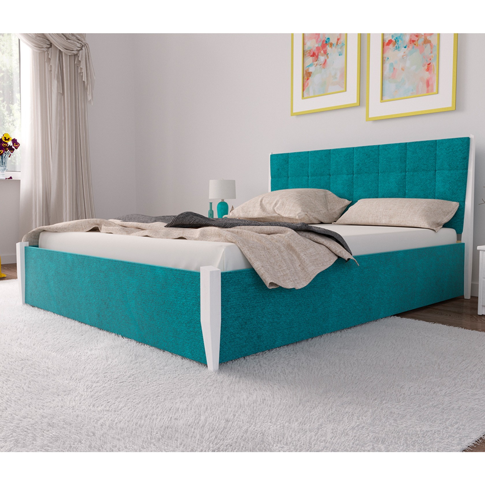 

Кровать Токио (с механизмом) (Червоноградский ДОК) Белая 140х200 см 91131_03