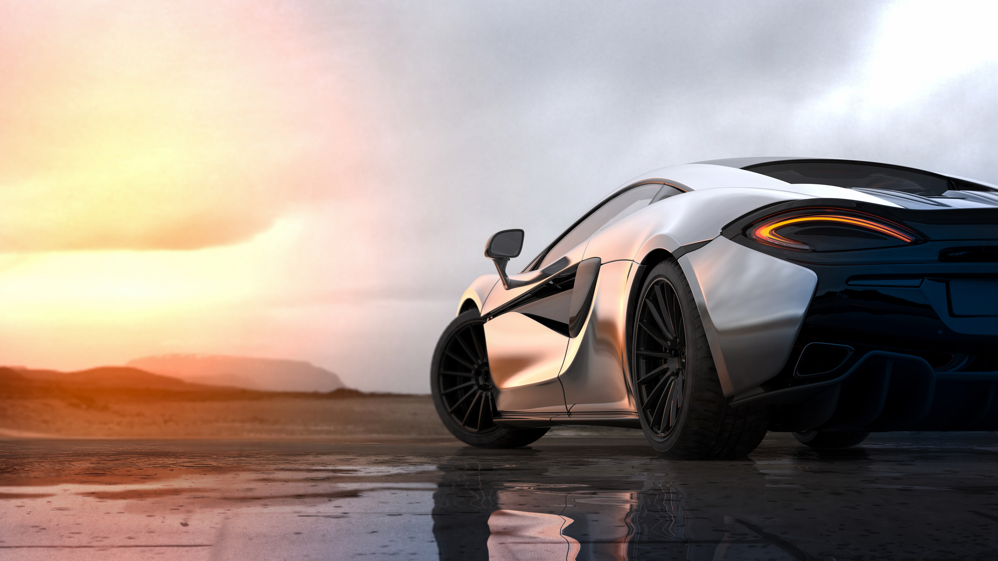 

Фотообои Транспорт 'Спортивное авто' (4255) , Штукатурка