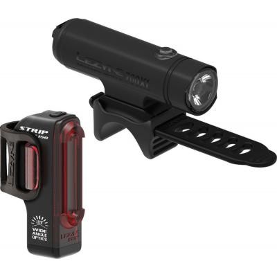 

Комплект велофар Lezyne Classic Drive XL/Strip Pair 700/150 Lm Black Matt/Black (4712806 003487)