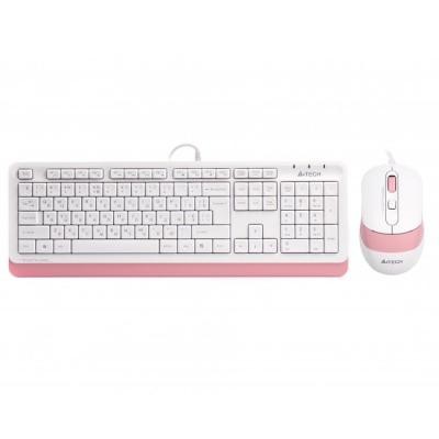 

Комплект A4Tech F1010 Pink