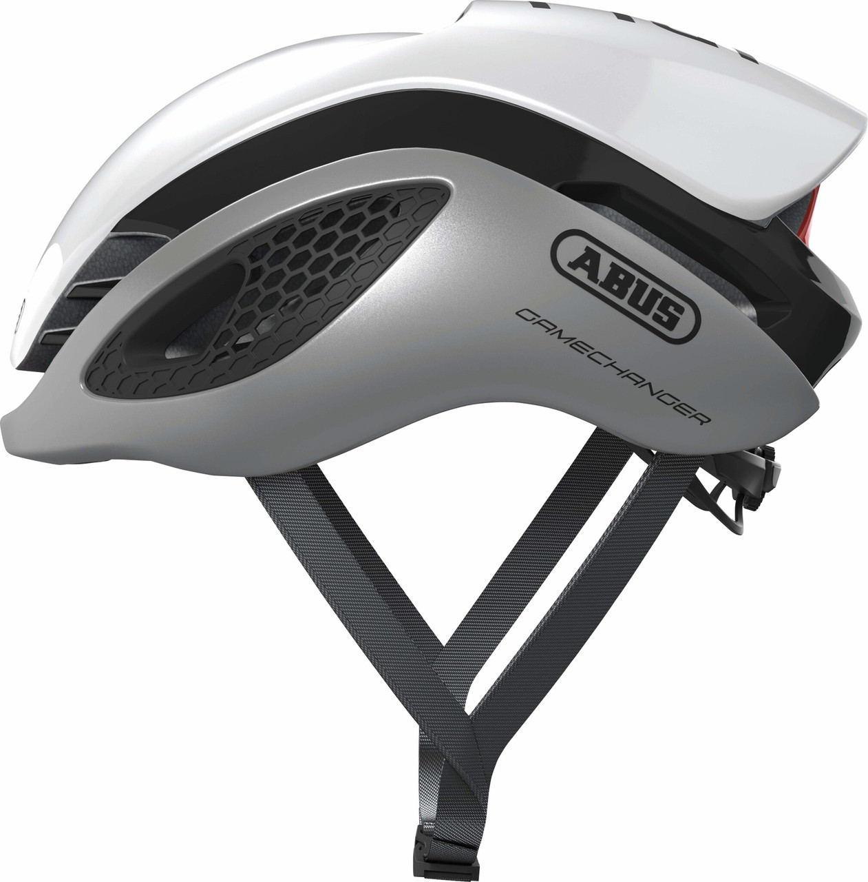 

Шолом велосипедний ABUS GAMECHANGER L 57-62 Silver White